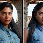 Here are two image prompts for Stable Diffusion XL: