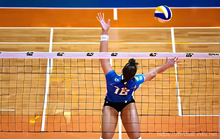 배구 관련 뉴스레터 - **Prompt 1: Dynamic Tactical Play under New Rules**
    "A high-angle, dynamic shot of a women's vol...