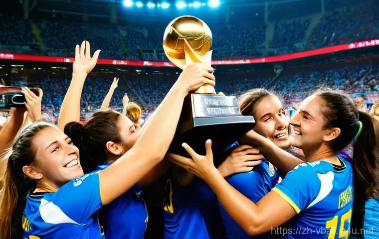 배구 관련 뉴스레터 - **Prompt 1: Dynamic Tactical Play under New Rules**
    "A high-angle, dynamic shot of a women's vol...
