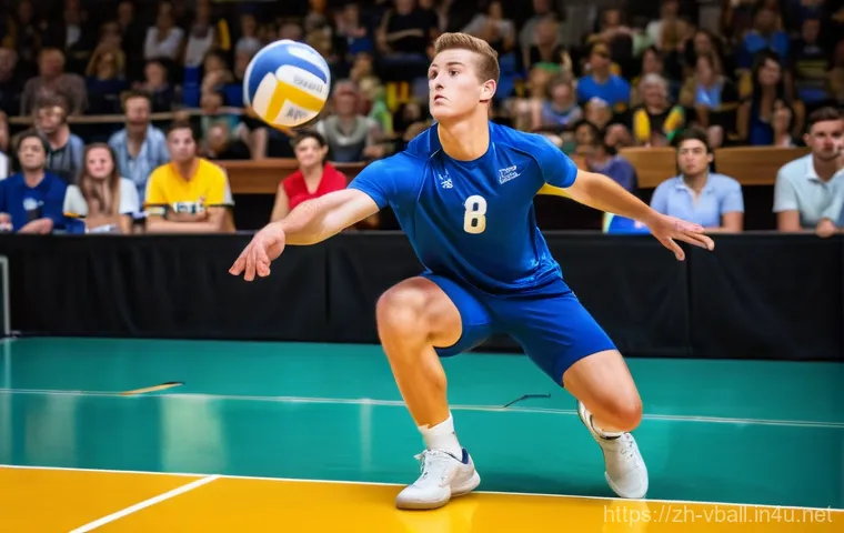 배구 경기 중 신체 균형 유지 - **A powerful female volleyball player mid-spike, showcasing exceptional core strength and balance.**... 배구 경기 중 신체 균형 유지 - **A powerful female volleyball player mid-spike, showcasing exceptional core strength and balance.**...