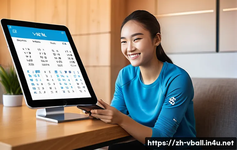 배구 경기 일정 확인 관련 이미지 1